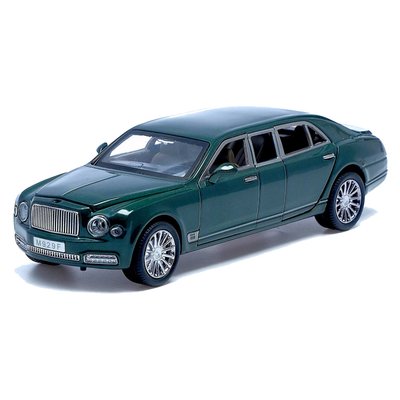 Дитяча металева машинка Bentley Mulsanne АВТОПРОМ 7694 на батарейках 7694(Green) фото