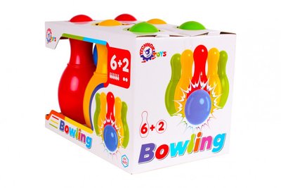Детский набор для игры в боулинг 4692TXK, 6 кегель+ 2 мяча 4692TXK фото