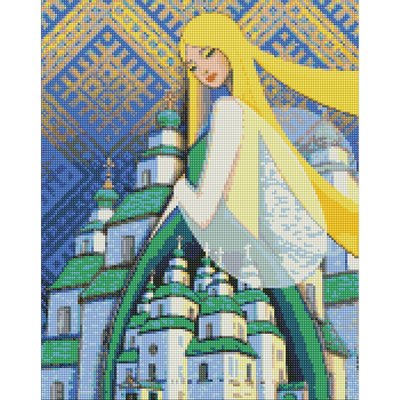 Алмазна мозаїка "Берегиня Свято-Троїцького Собору" ©mosyakart Ідейка AMO7431 40х50 см AMO7431 фото