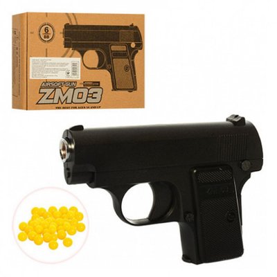 Дитячий іграшковий пістолет CYMA ZM03 металевий ZM03 фото