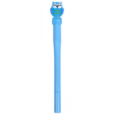 Ручка гелева "Сова" GP-1099 світиться GP-1099(Blue) фото