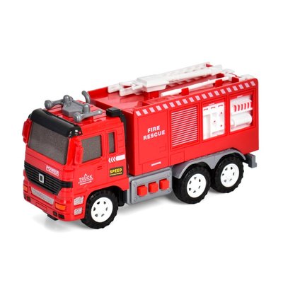Дитяча Пожежна машинка 998-43F, світло, звук 998-43F фото