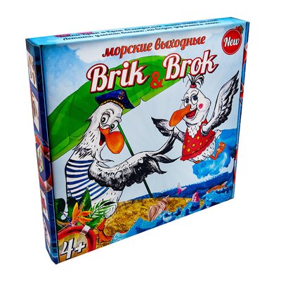 Настільна гра "Морські вихідні Brik and Brok" 30202 рус 30202 фото