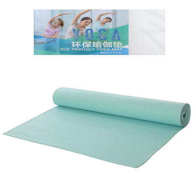 Йогамат, килимок для йоги MS1847 матеріал ПВХ MS1847-LBL фото