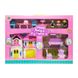 Ігровий набір Ляльковий будиночок Bambi WD-926-AB меблі та 3 фігурки WD-926(Violet) фото