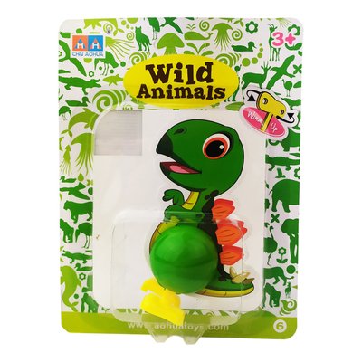 Іграшка заводна "Динозавр" 2030A 15 см 2030A-6(Green) фото