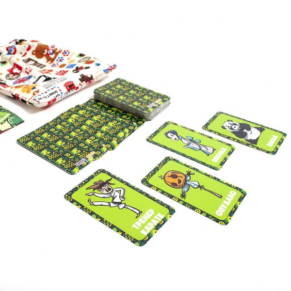 Дитяча настільна гра в мішечку "Крокодил" VT8077-10, 55 карток VT8077-10 фото