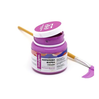 Акриловая краска глянцевая Пастельно-фиолетовая Brushme AP5053 50 мл AP5053 фото