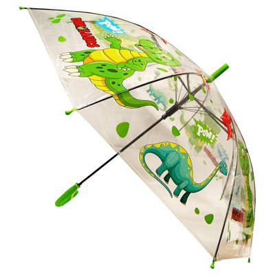 Зонт детский UM14104 прозрачный 66 см UM14104(Green) фото