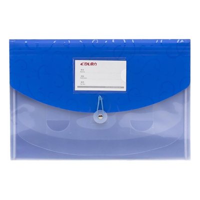 Папка на резинці А4 DL5226 4 відділення DL5226(Blue) фото