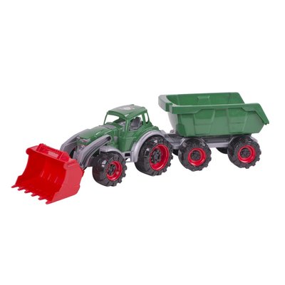 Детская игрушка Трактор Техас ORION 315OR погрузчик с прицепом 315OR(Green) фото