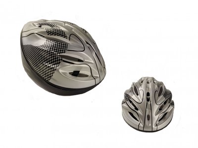 Шлем для катания на велосипеде, самокате, роликах MS 0033 большой MS 0033 (Gray) фото