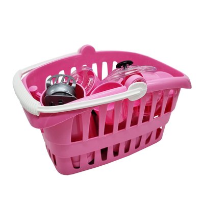 Набір посуду дитячий "Іришка" 8 Орион 134OR 27 предметів 134OR(Pink) фото