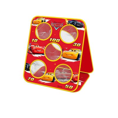 Детский игровой набор мишени "Тачки" Bambi LM1015, 6 мешочков LM1015 фото