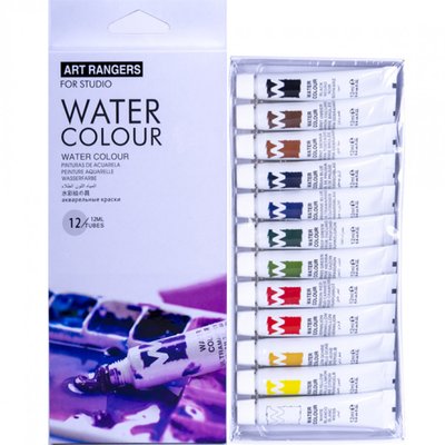Набор красок Акварельных "Art Ranger" 12 цветов "Water" EW1212-3 12мл EW1212-3 фото