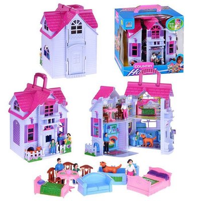 Іграшковий будиночок F611 Розкладний F611(Pink) фото