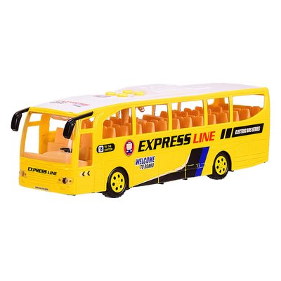 Дитяча іграшка Автобус Bambi 1578 зі звуком та світлом 1578(Yellow) фото