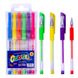 Набір ручок гелевих неонових 6 кольорів 108-6 108-6 фото 1