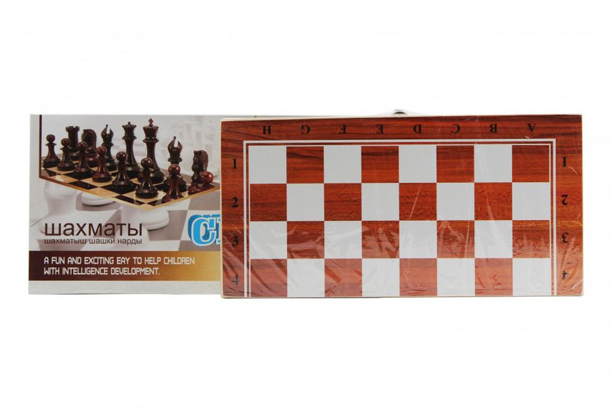 Настільна гра Шахи YT29A з шашками і нардами YT29B фото