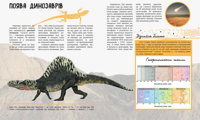 Дитяча книга " Світ і його таємниці: Динозаври" 740004 укр. мовою 740004 фото
