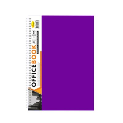 Блокнот А4 Б-БП4-40, 40 листів, пружина збоку Б-БП4-40(Violet) фото