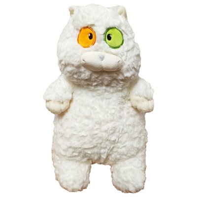 М'яка іграшка "Товстий кіт" K15214, 40 см K15214(White) фото
