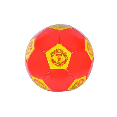 М'яч футбольний Bambi YW0244 №5, PVC діаметр 21,3 см YW0244(Red-Yellow) фото