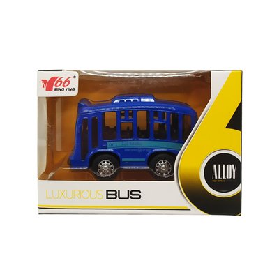 Дитячий металевий Автобус Bambi MY66-Q1215 інерційний MY66-Q1215(Blue) фото
