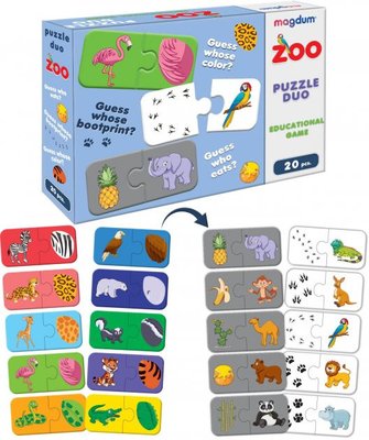 Гра настільна розвиваюча Парочки Зоопарк ME5032-11 EN ME5032-11 EN фото