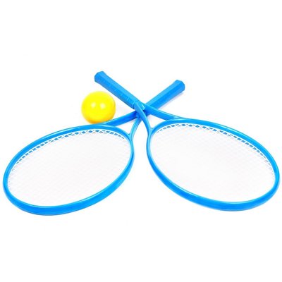 Ігровий набір "Теніс" ТехноК 2957TXK (2 ракетки+м'ячик) 2957TXK(Blue) фото