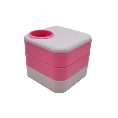 Стакан для ручек COLOR-IT 568 пластиковый 10х10х9 см 568(Pink) фото