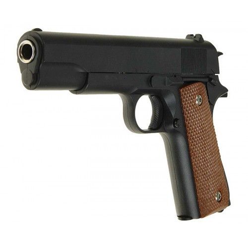 Дитячий пістолет на кульках "Colt M1911 Classic" Galaxy G13 метал-пластик чорний G13 фото