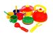 Дитячий ігровий набір посуду ЮНІКА 70316 16 предметів 70316(Multicolor) фото