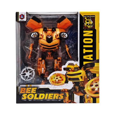 Трансформер ігровий Bee Soldiers HD 33 зі зброєю HD 33 фото