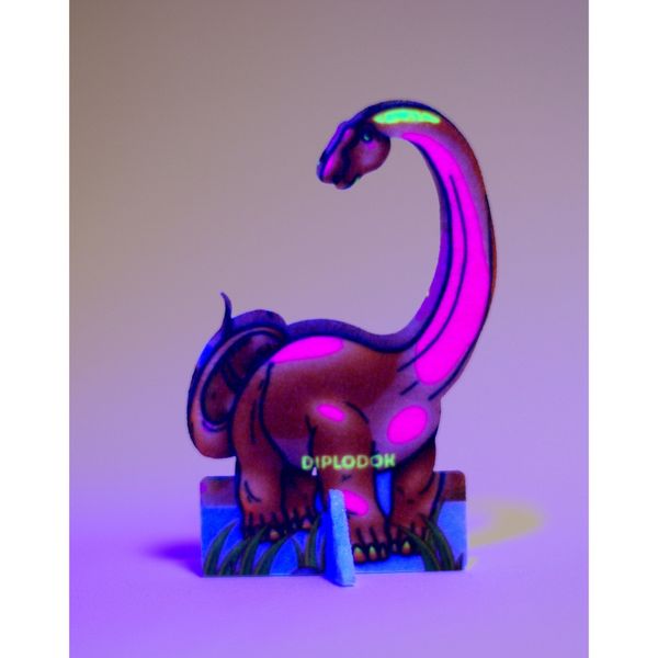 Набір фетрових фігурок на підставці "Динозаври" 818010 818010 фото
