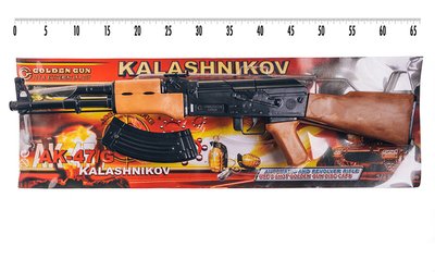 Іграшковий автомат з пістонами "АК-47" Golden Gun 246GG 246GG фото