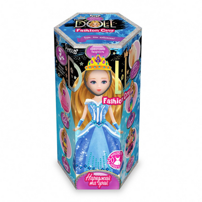 Детский набор для творчества "Princess Doll" CLPD-02 CLPD-02-01U фото
