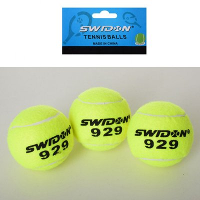 Набір тенісних м'ячів MS 1178-1, 3 шт в наборі MS 1178-1 фото