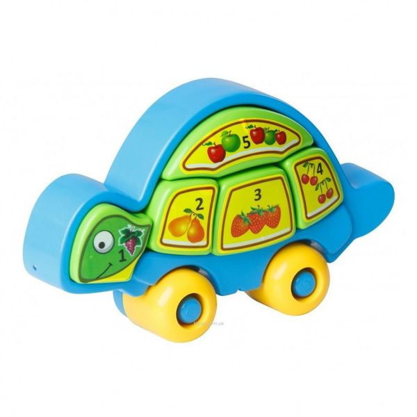Іграшка розвиваюча "Черепаха-розумаха" 39201 з 5 деталей 39201 фото