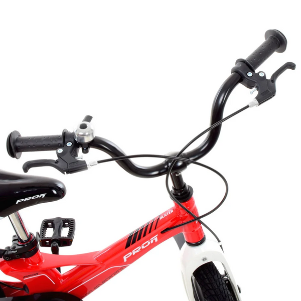 Велосипед дитячий PROF1 LMG14233 14 дюймів, червоний LMG14233 фото