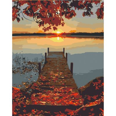 Картина по номерам без подрамника "Осенний вечер" Art Craft 11007-ACNF 40х50 см 11007-ACNF фото