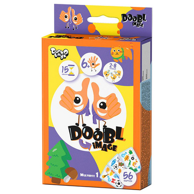 Развлекательная настольная игра "Doobl Image" DBI-02U на укр. языке DBI-02-01U фото
