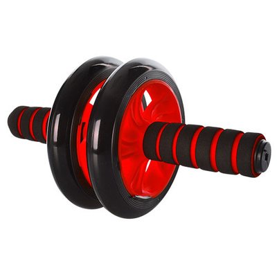Тренажер колесо для мышц пресса MS 0872 диаметр 14 см MS 0872(Red) фото
