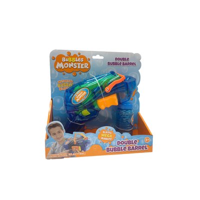 Генератор мильних бульбашок "Bubbles Monster" 668-1A на батарейках 668-1A(Blue) фото