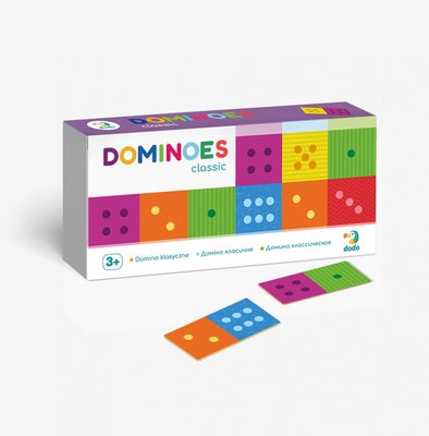 Настольная игра Домино Классическое DoDo 300225, 28 карточек 300225 фото