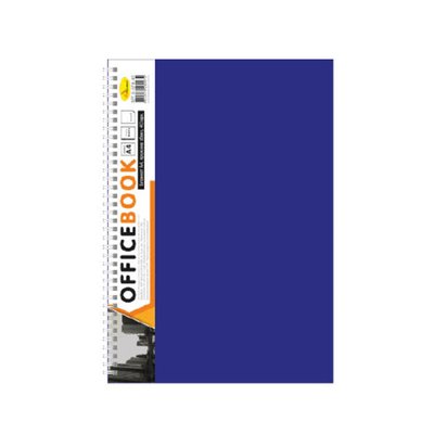 Блокнот А4 АП-1502, 80 листів, пружина збоку АП-1502(Blue) фото