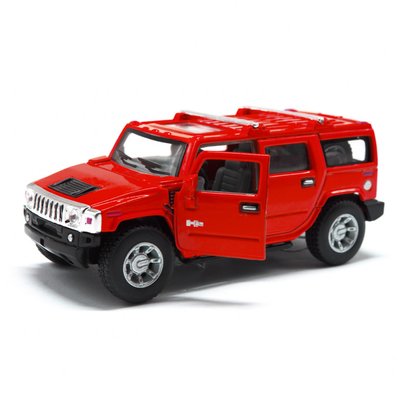 Колекційна іграшкова машинка HUMMER H2 SUV KT5337W інерційна KT5337W(Red) фото