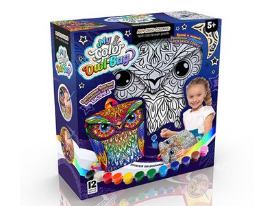 Набір креативної творчості "My Color Owl-Bag" COWL-01-01U рюкзак-розмальовка COWL-01-01U фото