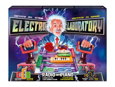 Электронный конструктор "Electro Laboratory. Radio+Piano" Danko Toys ELab-01-03 ELab-01-03 фото