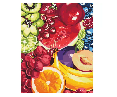 Картина по номерам. Цветы "Сладкие фрукты" KHO2937, 40х50 см KHO2937 фото